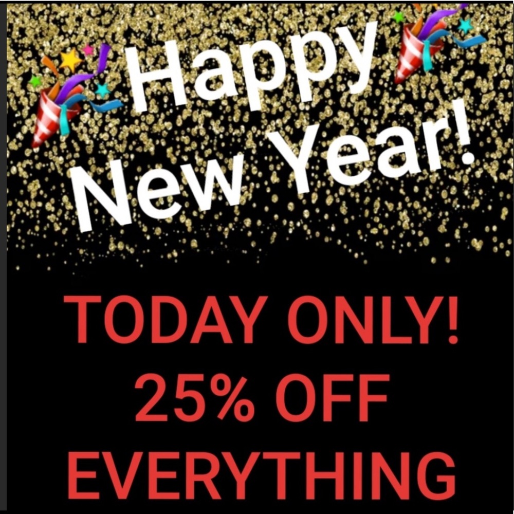 25% OFF ENTIRE CLOSET-TODAY ONLY,!🎊🎉💸